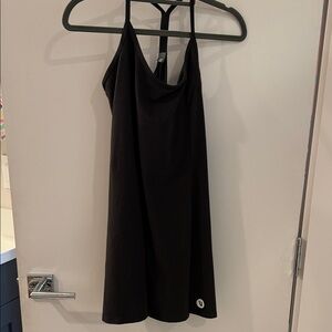 Vuori Black Mini Dress